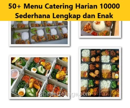 menu catering harian 10000